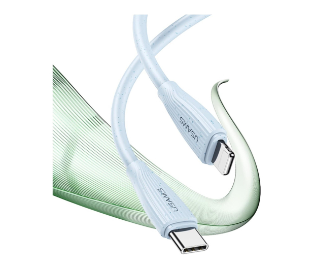 USAMS Kabel 30W USB-C do Lightning 1m różowy - 1569146 - zdjęcie 9